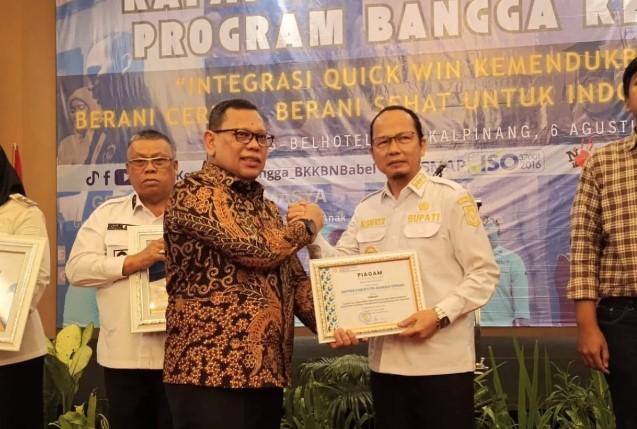 Bangka Belitung Capai Target Nasional Pembangunan Kependudukan dan Keluarga, BKKBN Raih Apresiasi
