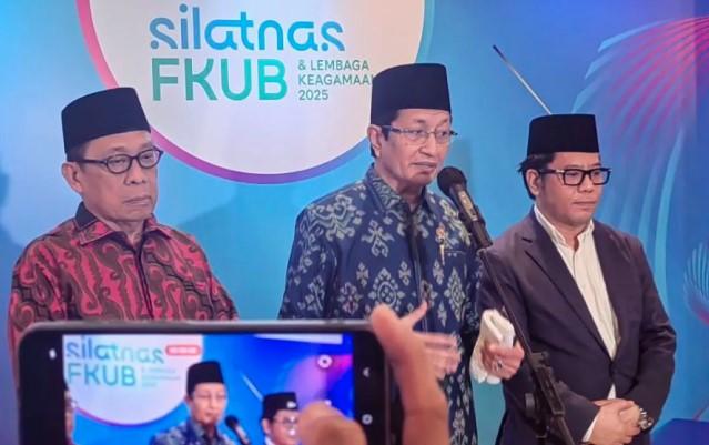Menag Nasaruddin Ajak FKUB Aktif Cegah Konflik Keagamaan dan Perkuat Solidaritas Sosial