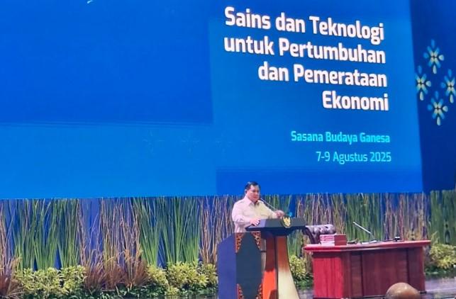 Presiden Prabowo Hadiri KSTI 2025 di ITB, Tekankan Budaya dan Kolaborasi dalam Penguasaan Sains dan Teknologi