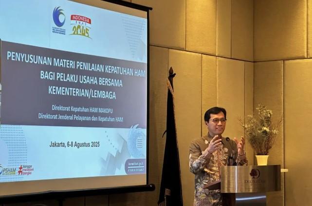 Kemenham Susun Materi Penilaian Kepatuhan HAM untuk Pelaku Usaha, Perpres Uji Tuntas Menyusul