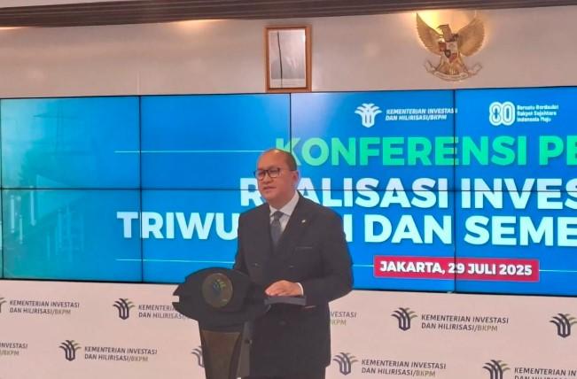 Investasi Hilirisasi Capai Rp144,5 Triliun pada Kuartal II 2025, Dominasi Sektor Mineral dan Perkebunan