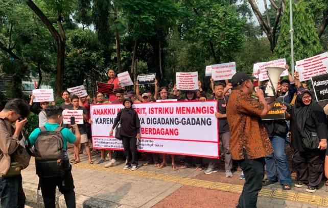 Pedagang Pasar Barito Tolak Relokasi Imbas Proyek Taman Bendera Pusaka, Minta Perlindungan Usaha UMKM