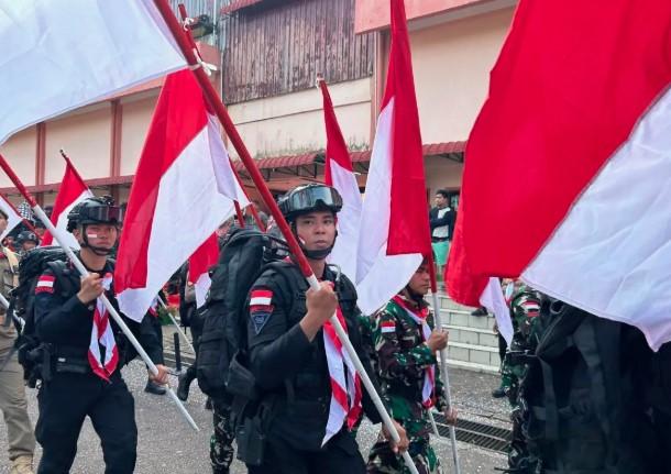 Kirab Kebangsaan 17 Km di Batam Meriahkan Pembukaan Rangkaian HUT Ke-80 RI