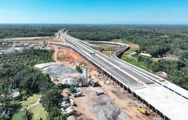 Tol Betung–Tempino–Jambi Seksi Tempino–Interchange Ness Perkuat Konektivitas Trans Sumatera