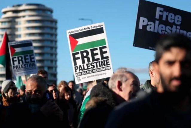 Ratusan Ribu Demonstran Eropa Tuntut Hentikan Serangan dan Kelaparan di Gaza