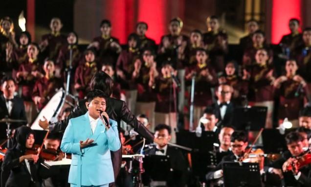 Prince Poetiray dan Giring Ganesha Meriahkan Konser Kemerdekaan GBN 2025 di Kota Tua