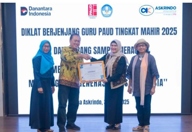 Askrindo Gelar Diklat Berjenjang Guru PAUD Tingkat Mahir 2025 untuk Cetak Generasi Emas Indonesia