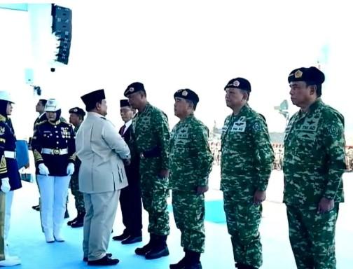 Prabowo Lantik Tandyo Budi Revita Jadi Wakil Panglima TNI, Resmikan Puluhan Satuan Baru di Tiga Matra