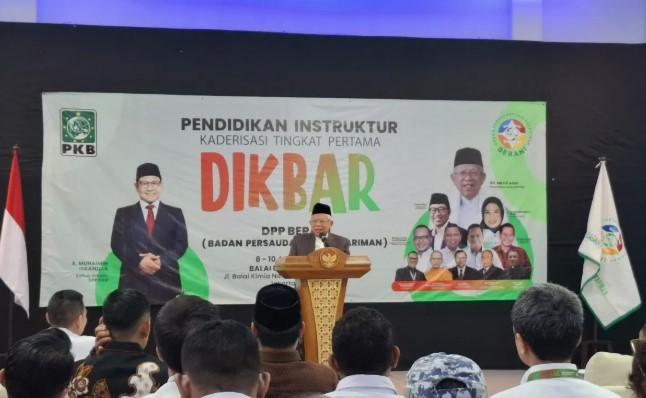 BERANI Gelar Pendidikan Kader PKB, Ma’ruf Amin Tekankan Politik Rahmatan Lil ‘Aalamin