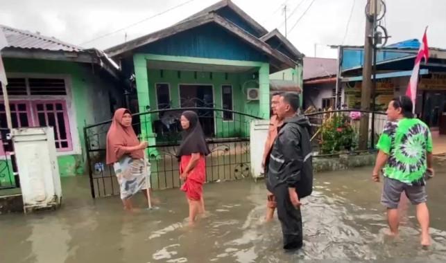 Puluhan Rumah di Kota Bengkulu Terendam Banjir Akibat Hujan Lebat