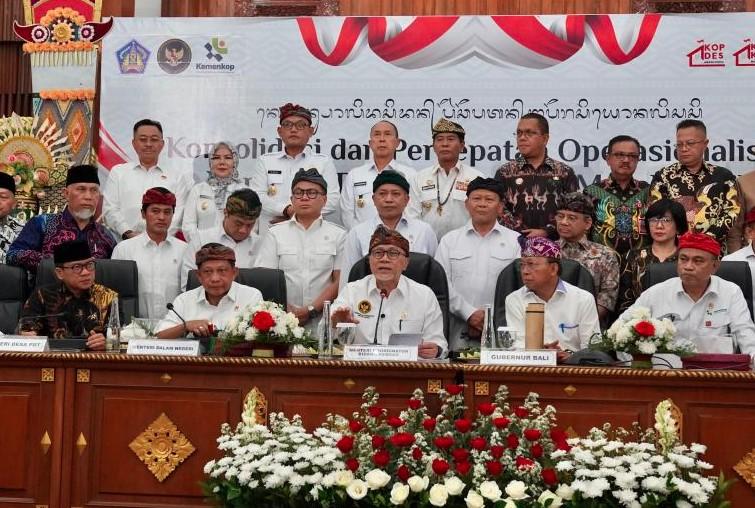 Menkop Dorong Sinkronisasi Regulasi dan Digitalisasi Kopdes/Kel Merah Putih