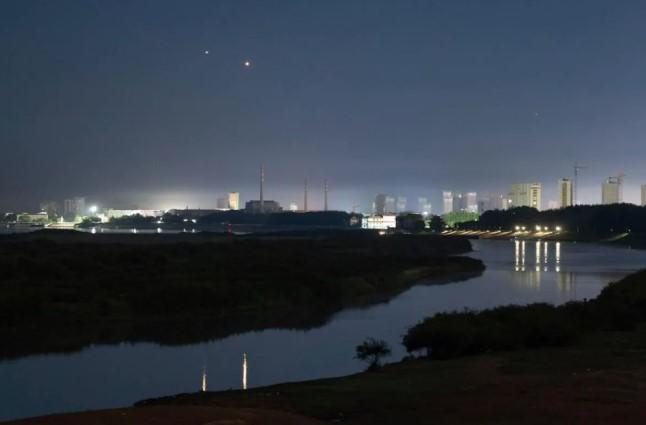 Penampakan Jupiter dan Venus Hiasi Langit Heilongjiang, China, Ciptakan Pemandangan Malam yang Spektakuler
