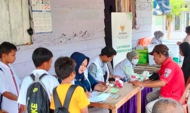 Baznas Layani Ratusan Warga Parigi Moutong dengan Pemeriksaan Kesehatan Gratis lewat Program Rumah Sehat
