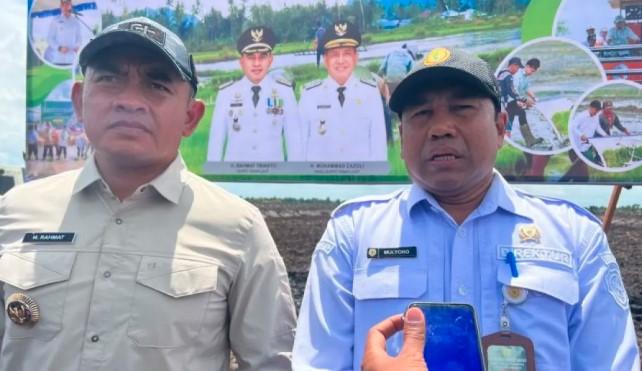 Kementerian Pertanian Jadikan Tanah Laut sebagai Percontohan Nasional Cetak Sawah Modern Berbasis Teknologi