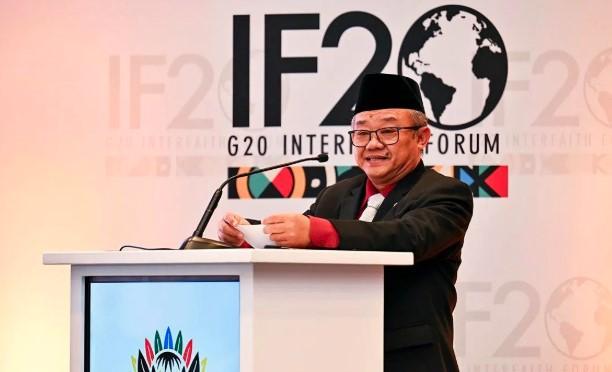 Mendikdasmen Kampanyekan Pendidikan Bermutu dan Inklusif di Forum G20 Interfaith Afrika Selatan