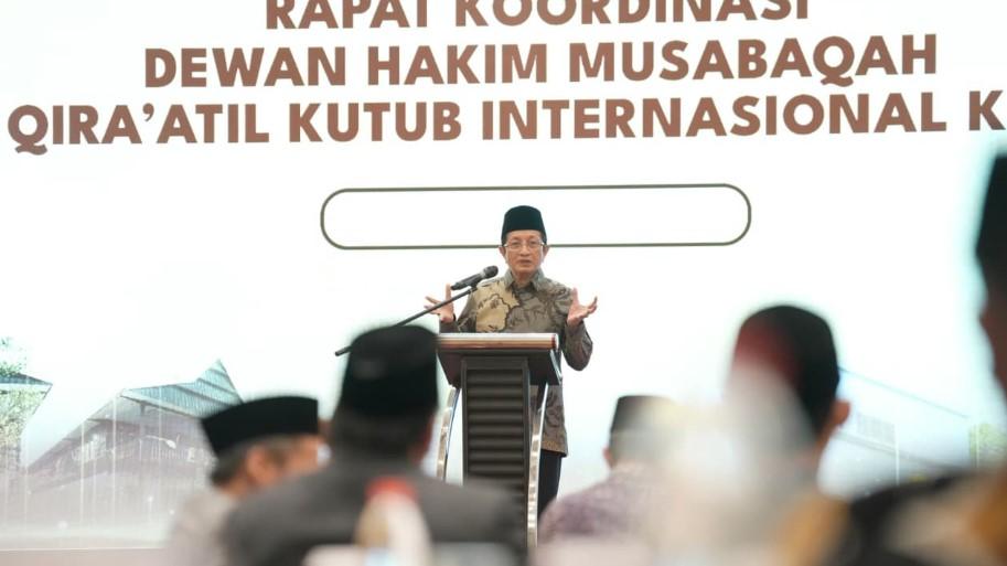 MQK Internasional Pertama Digelar di Indonesia, Menag Harap Jadi Tradisi Keilmuan Islam Global
