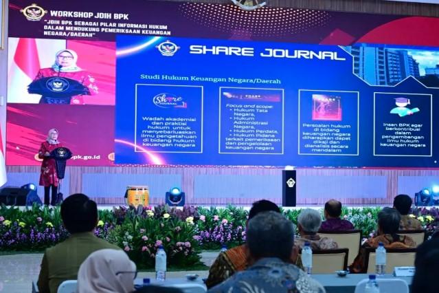 Ketua BPK Luncurkan SHARE Journal, Perkuat Sinergi Informasi Hukum Keuangan Negara