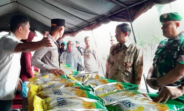 Bulog Ciamis Salurkan 39,25 Ton Beras untuk Pasar Murah di Priangan Timur, Harga Rp55.000 per 5 Kg