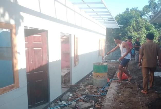14 Unit Hunian Sementara untuk Korban Banjir di Mataram Siap Ditempati Pekan Ini