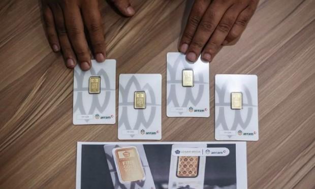 Harga Emas Antam Kembali Turun, Kini Jadi Rp1.896.000 per Gram