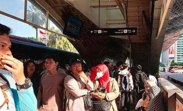 Karnaval HUT ke-80 RI di Bundaran HI Disambut Antusias Warga