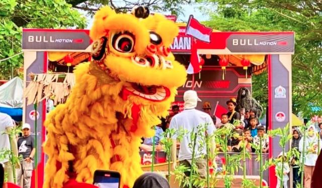 Atraksi Barongsai dan Si Dalupa Meriahkan HUT ke-80 RI di Aceh Barat, Simbol Toleransi dan Keberagaman