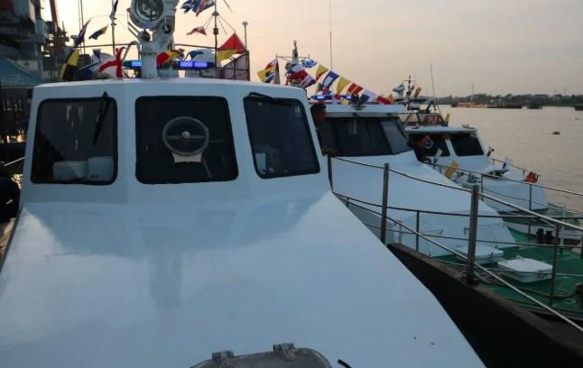 KSOP Palembang Kerahkan Tiga Kapal untuk Amankan Sungai Musi saat Festival Bidar HUT ke-80 RI