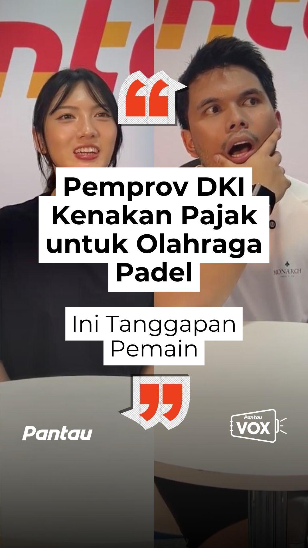 PEMPROV DKI KENAKAN PAJAK UNTUK OLAJRAGA PADEL