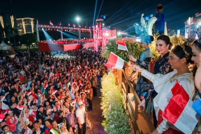 Pesta Rakyat HUT ke-80 RI Dinilai Gerakkan Ekonomi Kerakyatan