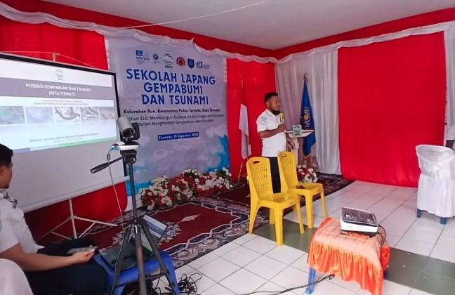 BMKG Gelar Sekolah Lapang Gempa dan Tsunami di Ternate, Warga Diedukasi Hadapi Risiko Bencana