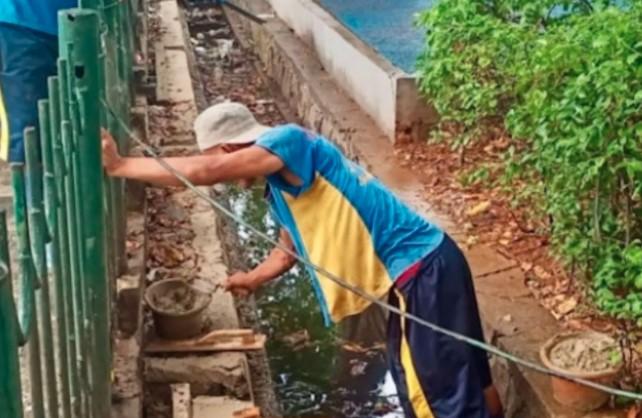 Pemkot Jakarta Utara Perbaiki Saluran Air di Jalan Gorontalo Raya Sepanjang 145 Meter