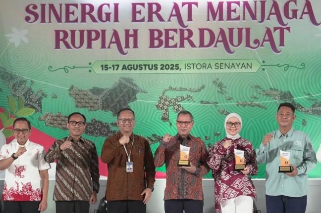 Pegadaian Raih Penghargaan dari Bank Indonesia atas Dukungan Distribusi Uang hingga Wilayah 3T