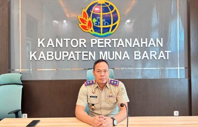 Kantor Pertanahan Muna Barat Imbau Warga Pasang Patok Tanah untuk Cegah Sengketa