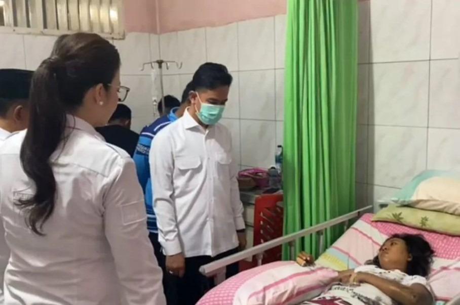 Wapres Gibran Tinjau Korban Gempa Poso, Tanggung Biaya Perawatan Hingga Sembuh