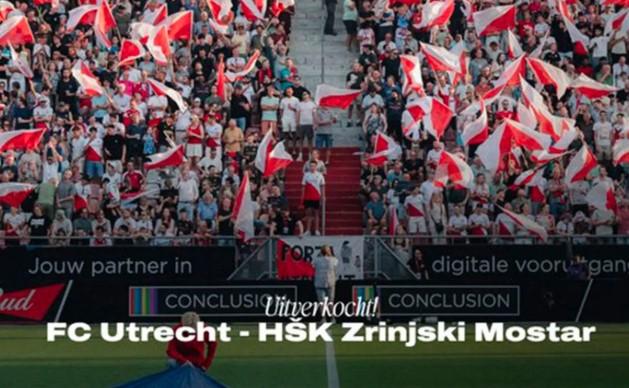 FC Utrecht Menang 2-0 atas Zrinjski Mostar, Miliano Jonathans Tampil Sebagai Starter