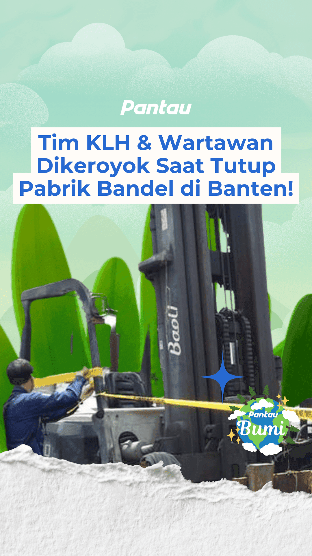 TIM KLH DAN WARTAWAN DIKEROYOK SAAT TUTUP PABRIK BANDEL DI BANTEN!