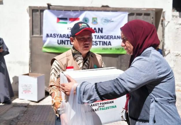 Baznas dan MUI Kota Tangerang Salurkan Bantuan Rp2 Miliar untuk Palestina, 6.000 Dus Kebutuhan Pokok Tiba di Gaza