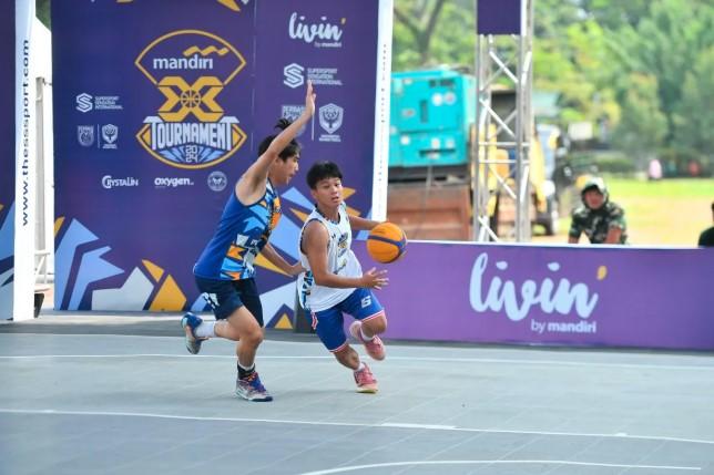 Mandiri SSS 3x3 Indonesia Tournament 2025 Dimulai di Medan, Usung Kampanye Bermain Basket Tanpa Kekerasan