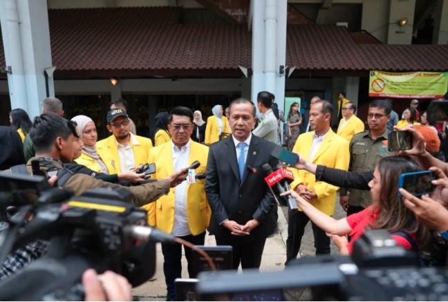 Menteri Transmigrasi Lepas 285 Peserta Ekspedisi Patriot UI ke 37 Kawasan Transmigrasi