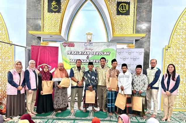 PLN Salurkan Bantuan Pendidikan dan Gizi bagi Anak-anak TPQ di Kediri Melalui YBM