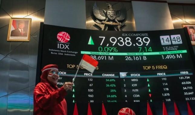 IHSG Dibuka Menguat 73 Poin ke Level 7.932, LQ45 Ikut Naik 1,15 Persen