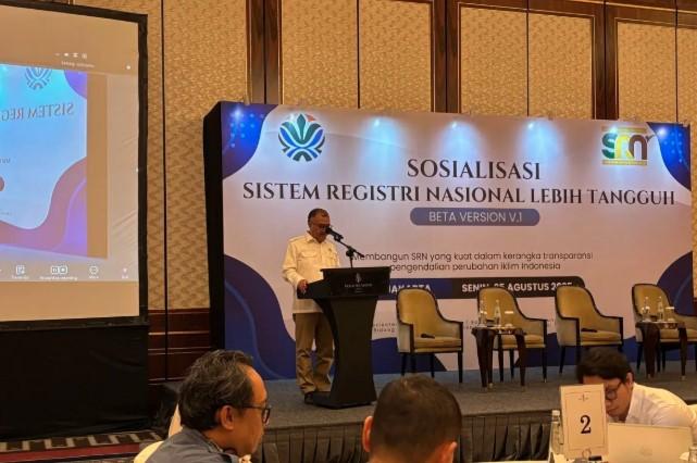 KLH Kembangkan Versi Baru Sistem Registri Nasional Iklim untuk Perkuat Transparansi dan Pemantauan Emisi