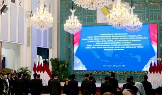 Komjen Pol. Eddy Hartono Resmi Dilantik Presiden Prabowo sebagai Kepala BNPT Gantikan Rycko Amelza