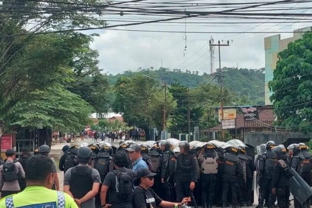 Polda Papua Barat Daya Amankan Sorong Usai Kericuhan Pemindahan Tahanan Kasus Makar ke Makassar