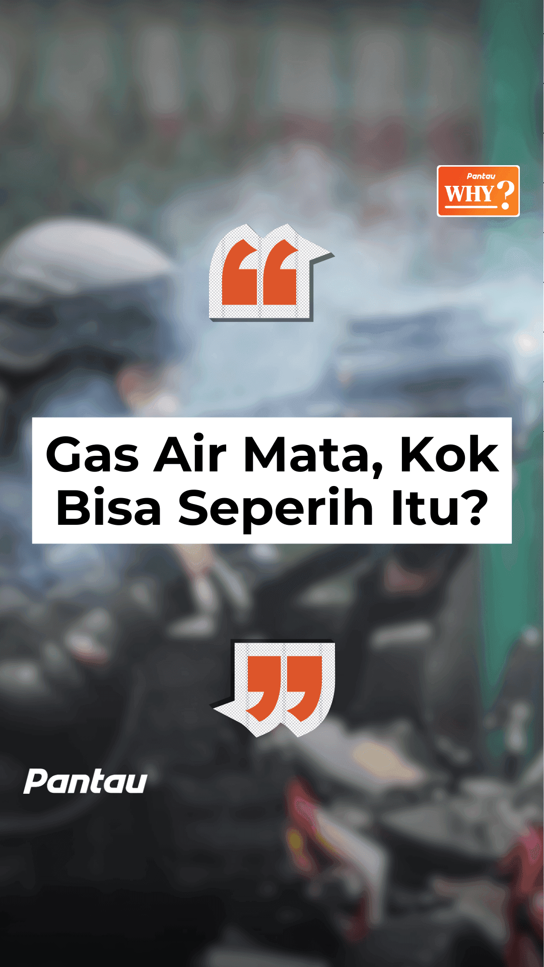 GAS AIR MATA, KOK BISA SEPERIH ITU?