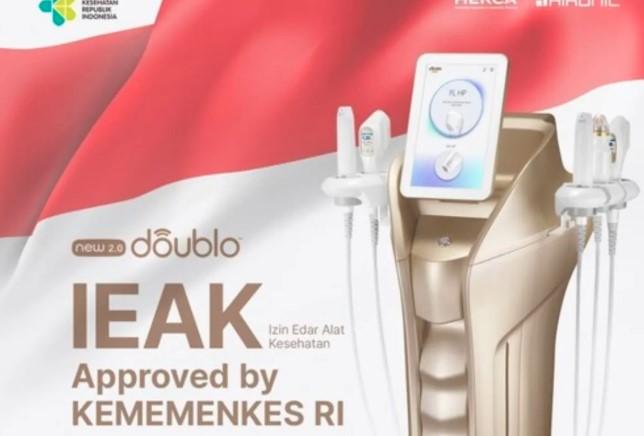 Perangkat Estetika HIRONIC 'New Doublo 2.0' Kantongi Izin KEMENKES RI, Siap Ramaikan Pasar Indonesia
