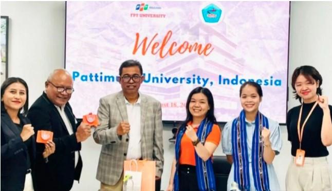 Unpatti Jalin Kerja Sama Internasional dengan FPT University Vietnam untuk Perkuat Daya Saing Lulusan