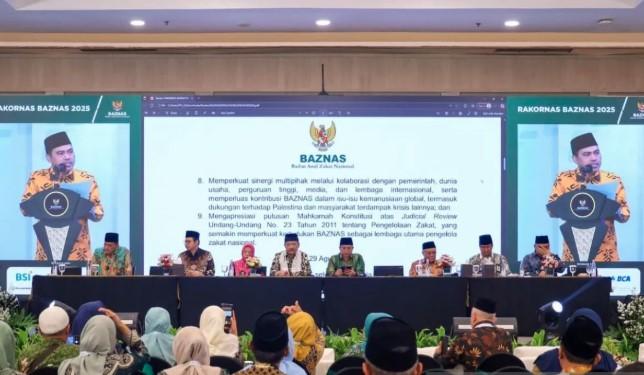 Rakornas Baznas 2025 Hasilkan 9 Resolusi, Fokus Perkuat Tata Kelola dan Penanggulangan Kemiskinan