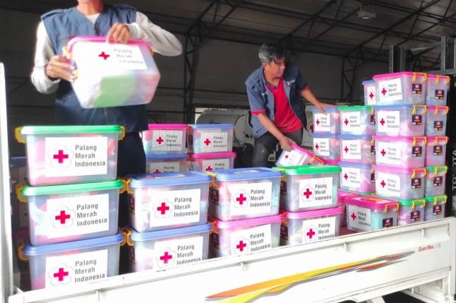 PMI Kirim Bantuan Logistik Tangani KLB Campak di Sumenep