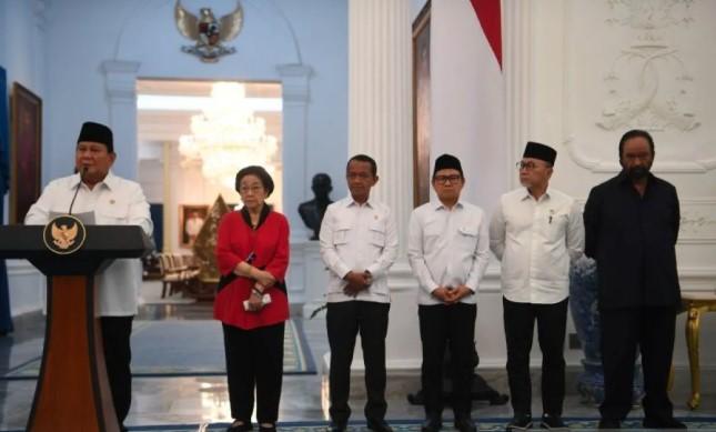 Prabowo dan Pimpinan Parpol Sepakati Penghapusan Tunjangan DPR dan Moratorium Kunjungan Luar Negeri